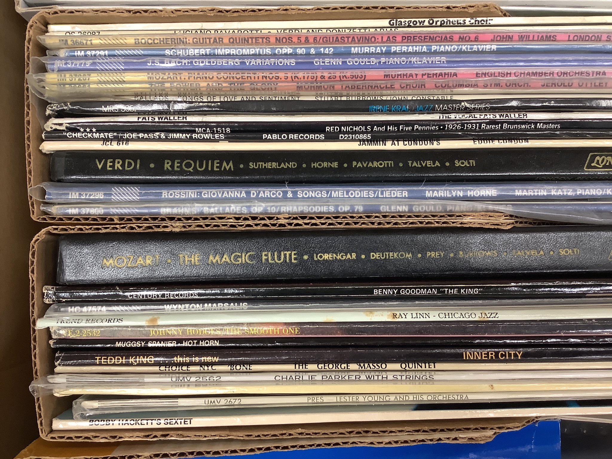 A quantity of LP records mainly of Modern Jazz.